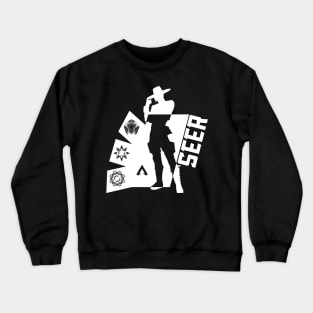 Apex Legend: Seer [ Black ] Crewneck Sweatshirt